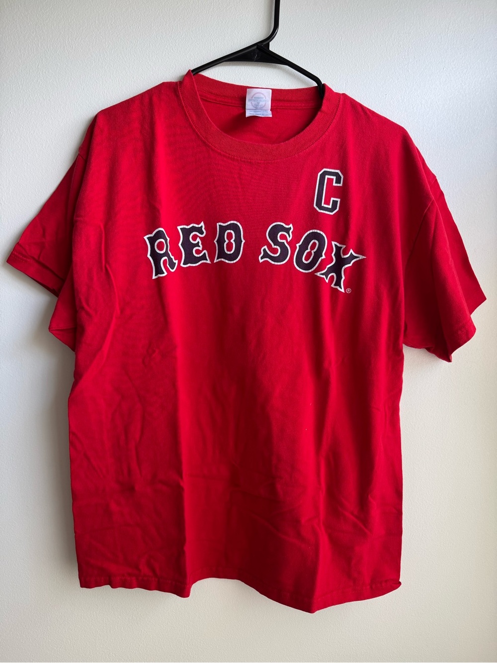 Men's Red 'Red Sox' Short Sleeve Crewneck T-Shirt